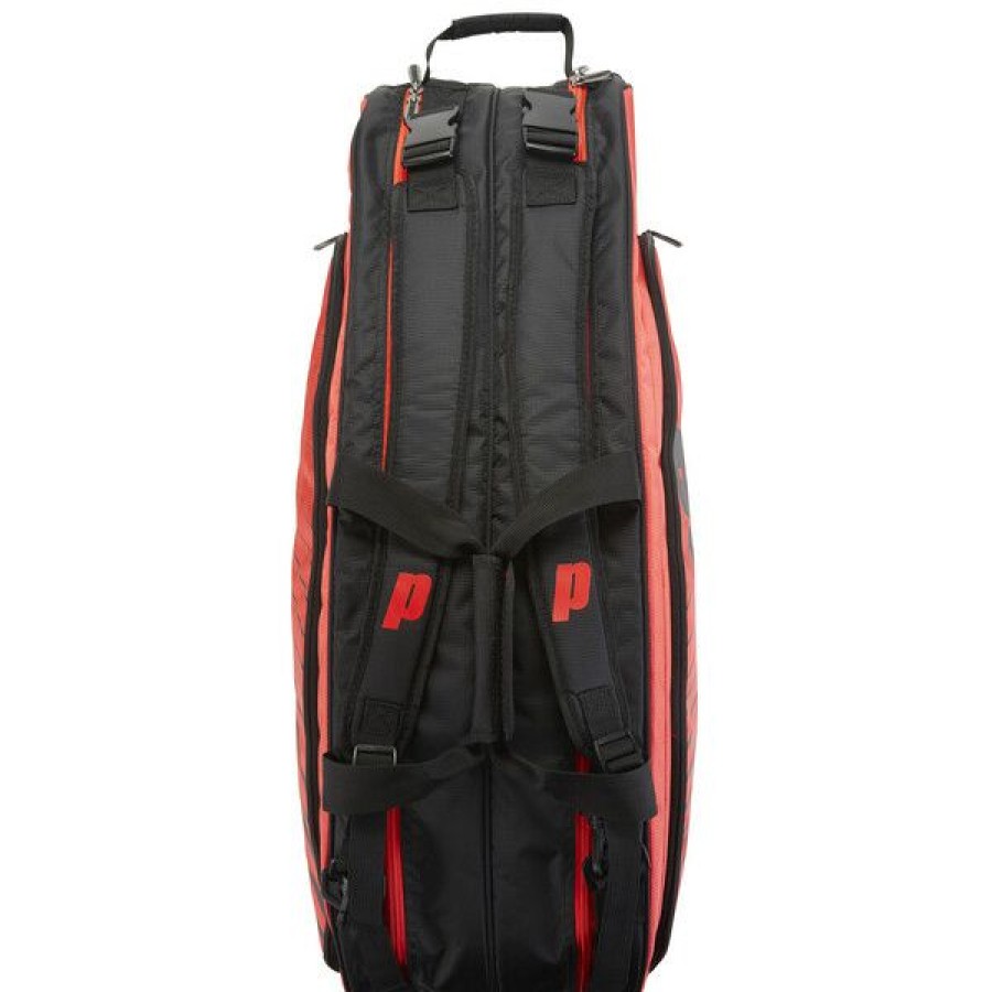 Tennis Bags * | Best Deal Prince Tour Future 6 Racket Bag Red Black