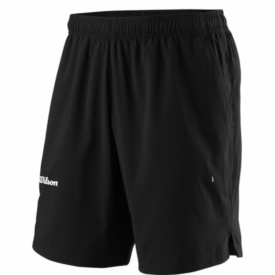 Tennis Clothing * | Buy Wilson Men'S Team Ii 8 Short Black