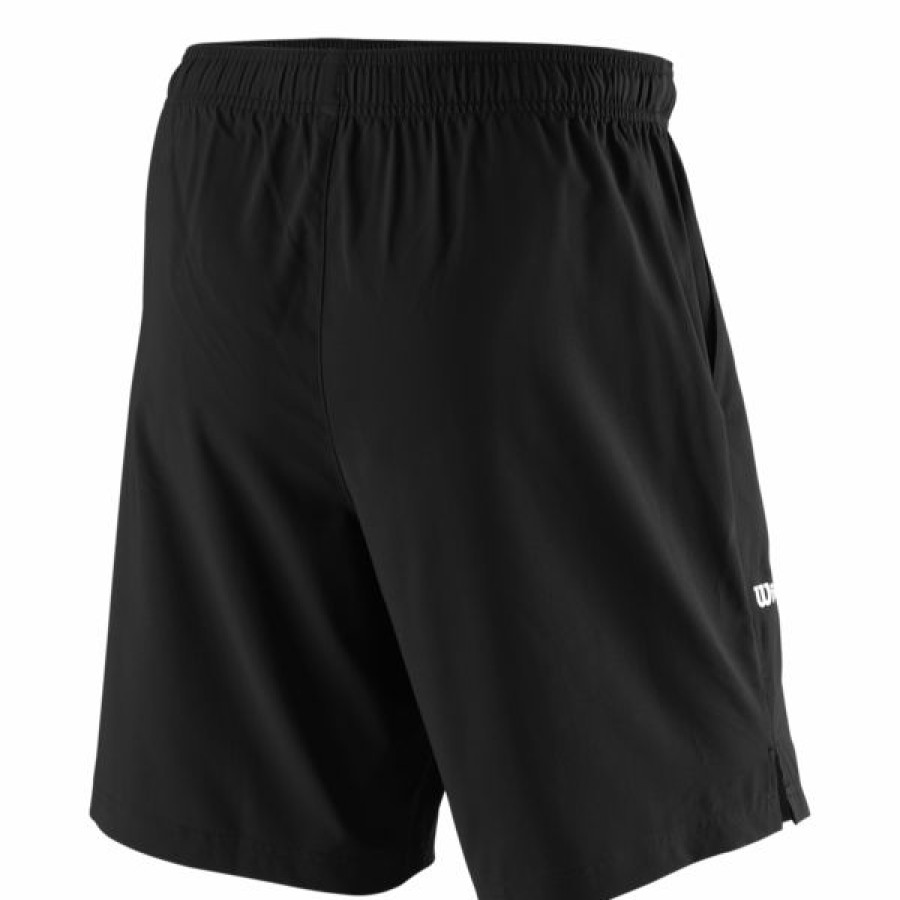 Tennis Clothing * | Buy Wilson Men'S Team Ii 8 Short Black