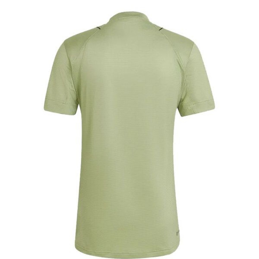 Tennis Clothing * | Budget Adidas Men'S Paris Freelift Tee Green