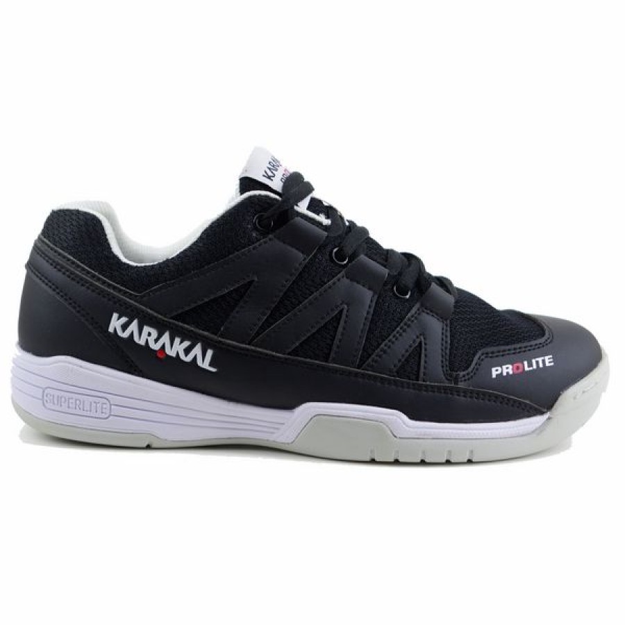 Squash Shoes * | Hot Sale Karakal Kf Prolite Men'S Indoor Court Shoe Black