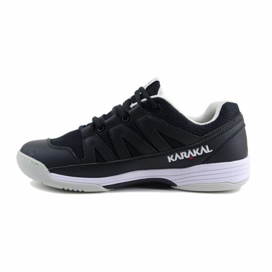 Squash Shoes * | Hot Sale Karakal Kf Prolite Men'S Indoor Court Shoe Black