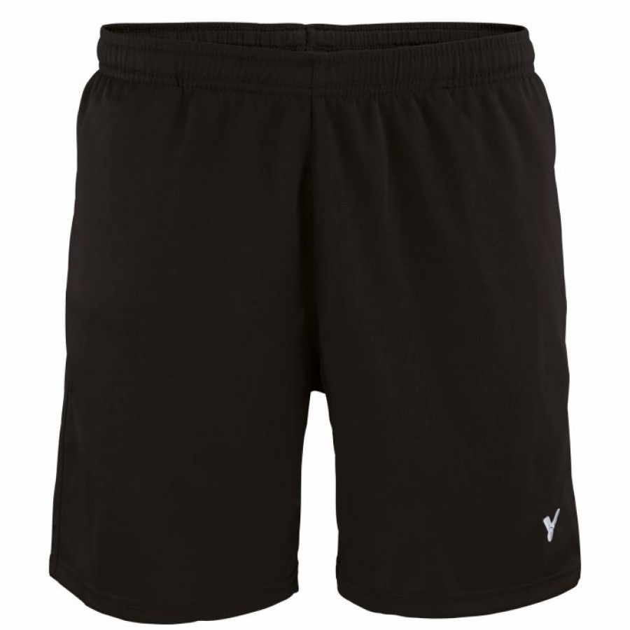 Tennis Clothing * | Best Reviews Of Victor Men'S Function 4866 Shorts Black