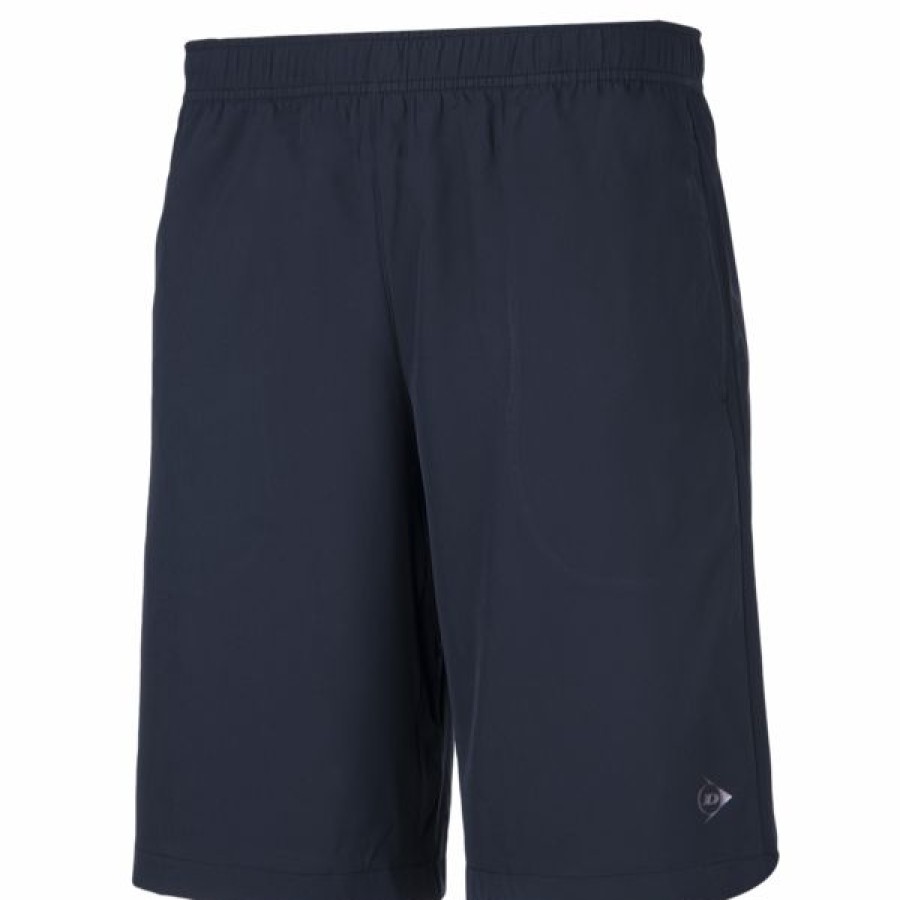 Tennis Clothing * | Best Pirce Dunlop Men'S Club Woven Shorts Navy