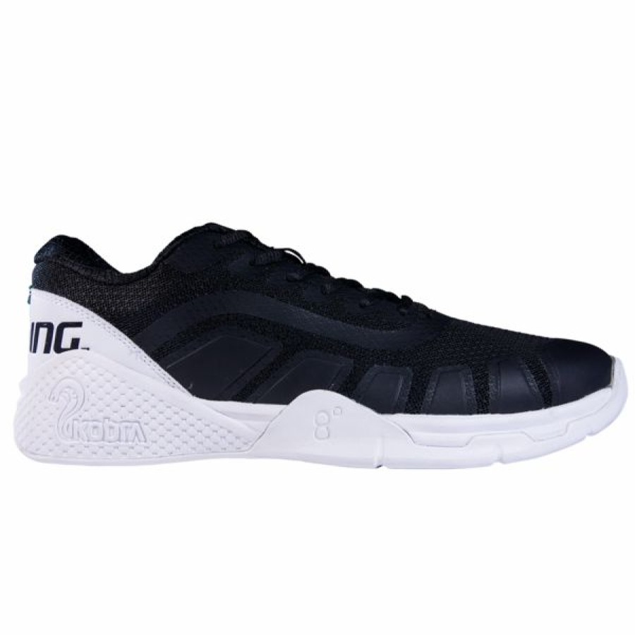 Squash Shoes * | Outlet Salming Men'S Kobra Recoil Indoor Court Shoe Black White