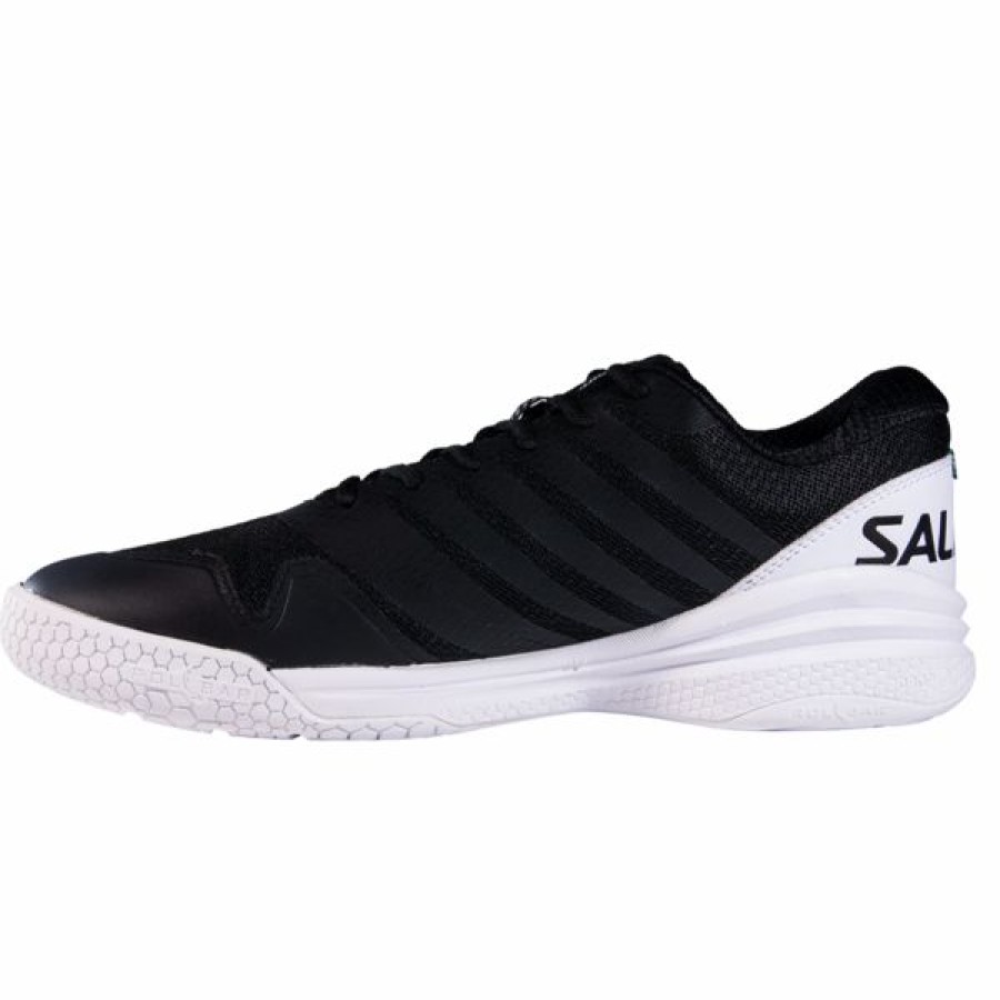 Squash Shoes * | Outlet Salming Men'S Kobra Recoil Indoor Court Shoe Black White