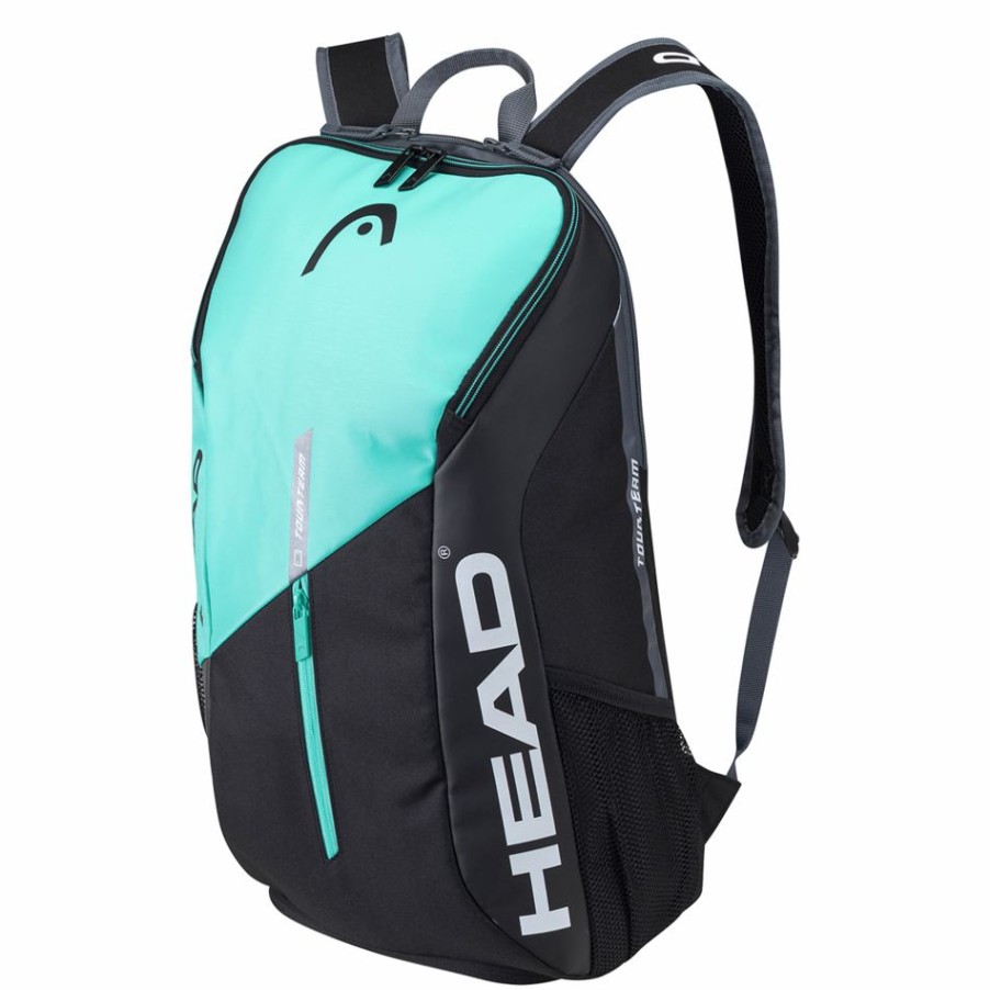 Tennis Bags * | Best Deal Head Tour Team Backpack Black Mint