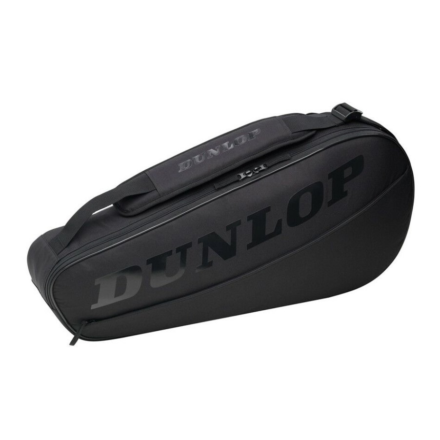 Tennis Bags * | Cheap Dunlop Cx Club 3 Racket Bag Black