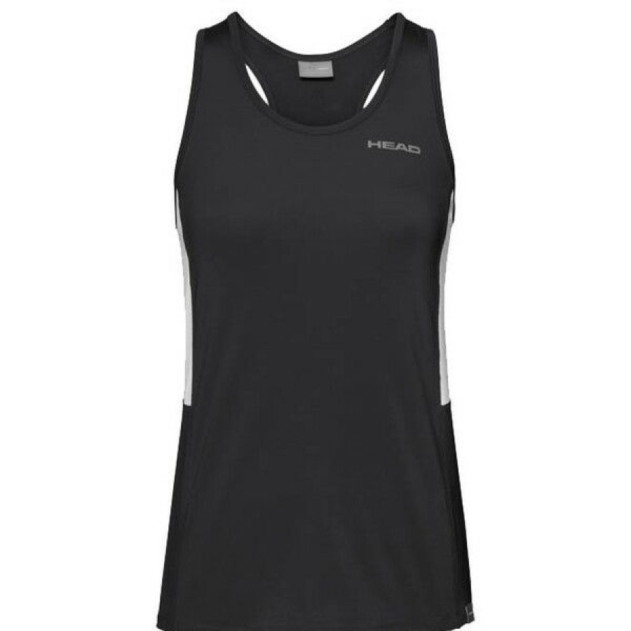 Tennis Clothing * | Deals Head Women'S Club Tank Top Black