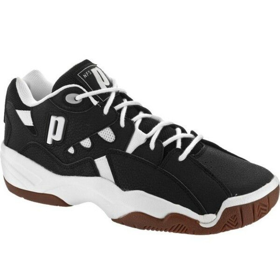 Squash Shoes * | Flash Sale Prince Nfs Ii Men'S Indoor Shoes Black/White