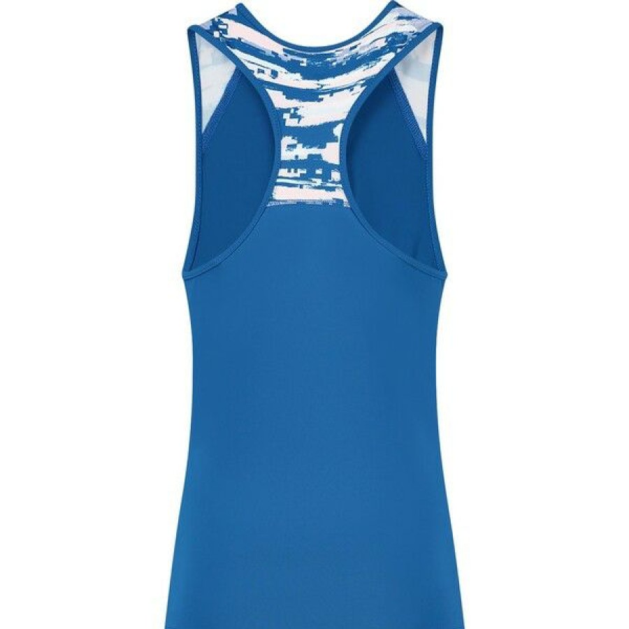 Tennis Clothing * | New K-Swiss Women'S Hypercourt Advantage Tank 2 Classic Blue Print