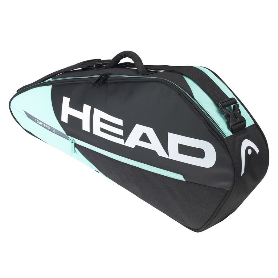 Tennis Bags * | Cheapest Head Tour Team 3R Pro Racket Bag Black Mint