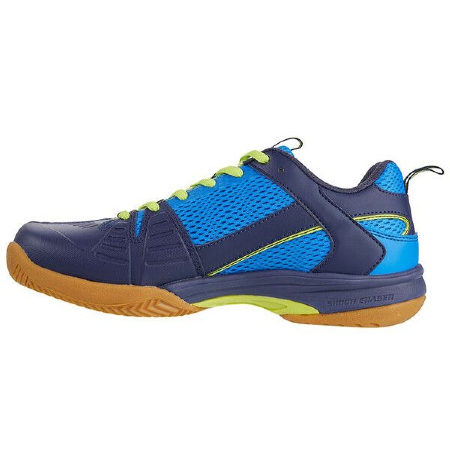 Squash Shoes * | Buy Prince Vortex Men'S Shoes Navy Royal Blue Green