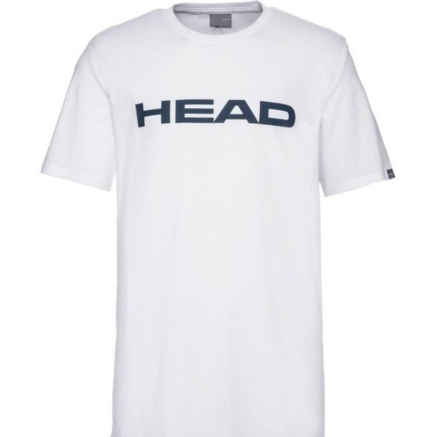 Tennis Clothing * | New Head Ivan Men'S T-Shirt White Dress Blue