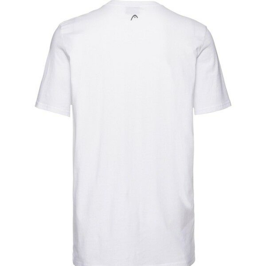 Tennis Clothing * | New Head Ivan Men'S T-Shirt White Dress Blue