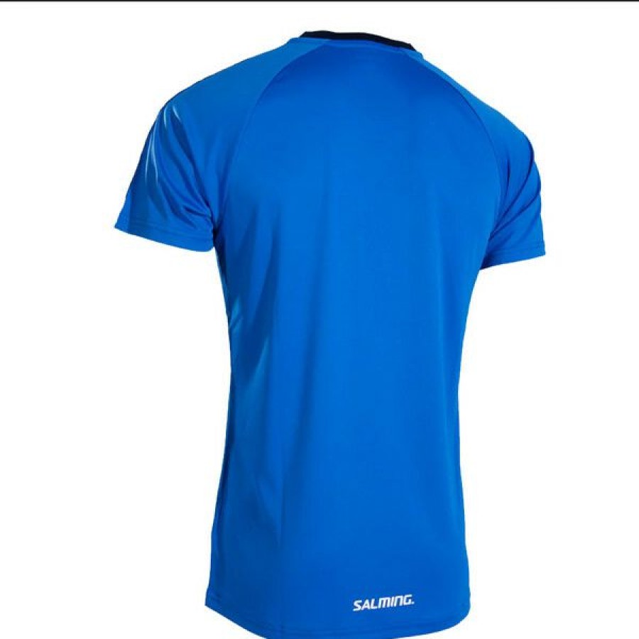 Squash Clothing * | Coupon Salming Men'S Core 22 Match T-Shirt Team Blue