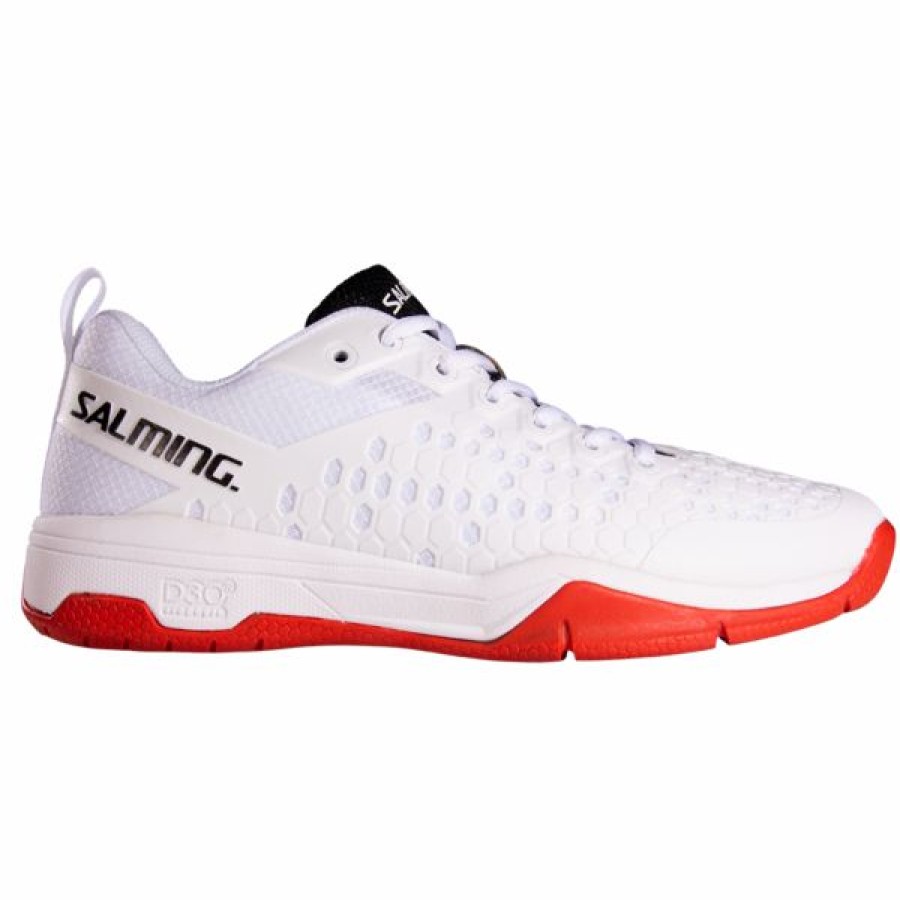 Squash Shoes * | Buy Salming Women'S Eagle Indoor Shoes White Red