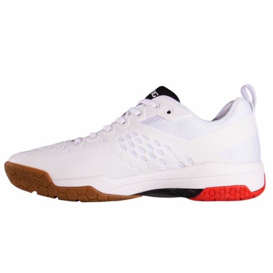 Squash Shoes * | Buy Salming Women'S Eagle Indoor Shoes White Red