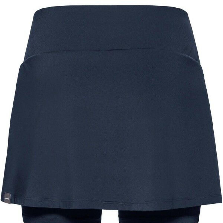 Tennis Clothing * | Promo Head Women'S Club Basic Skort Dark Blue