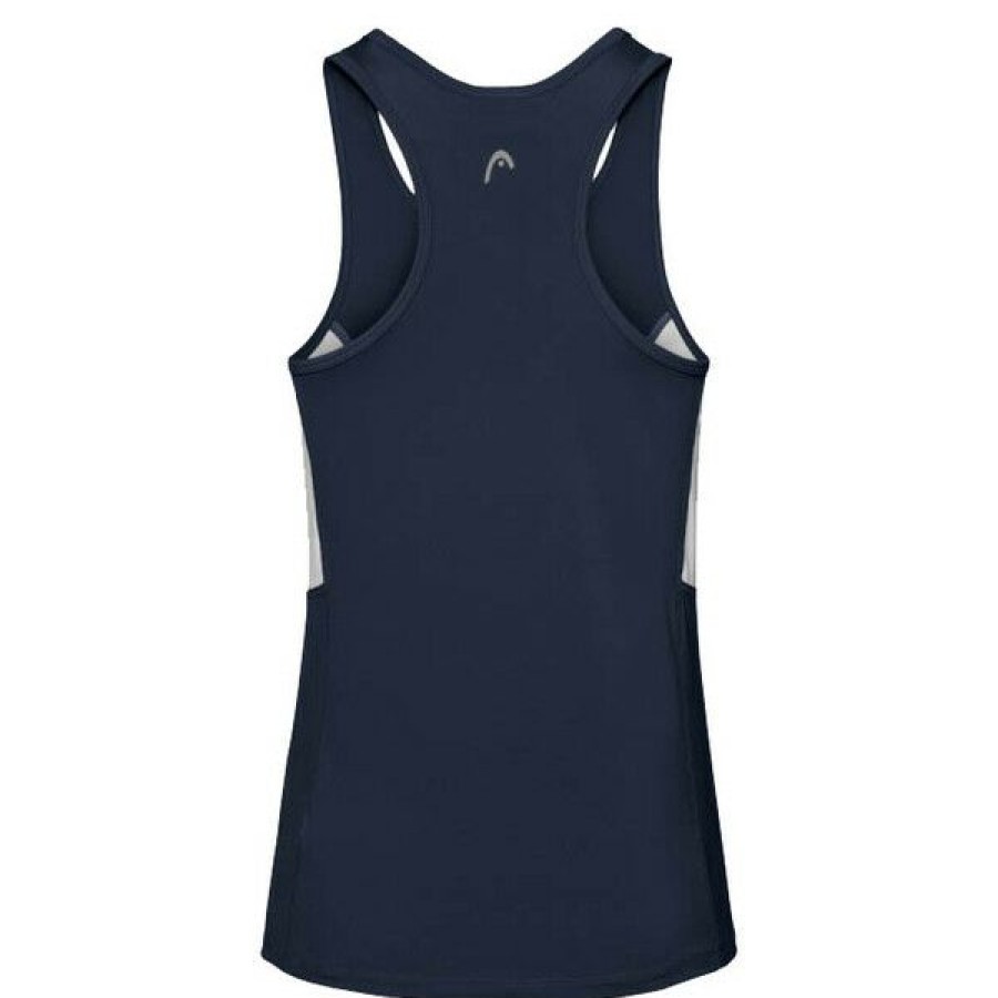 Tennis Clothing * | Discount Head Women'S Club Tank Top Dark Blue