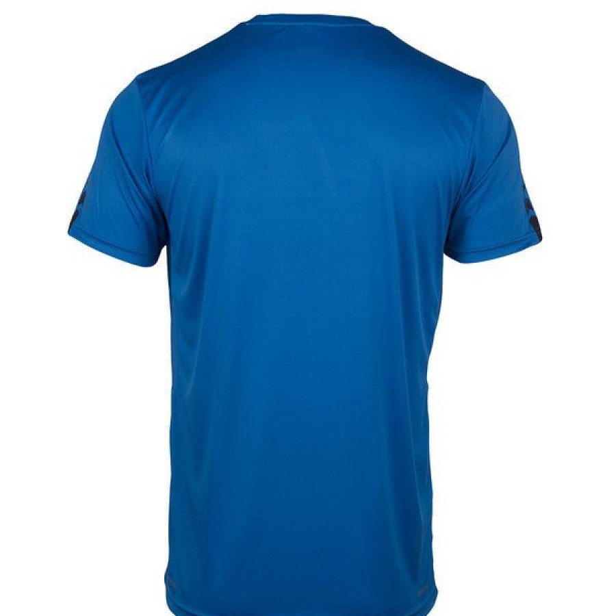 Junior Tennis Clothing * | Cheapest Dunlop Boys' Club Crew Tee Royal Blue