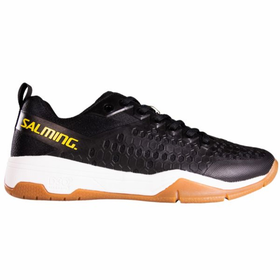 Squash Shoes * | Buy Salming Men'S Eagle Indoor Shoes Black White