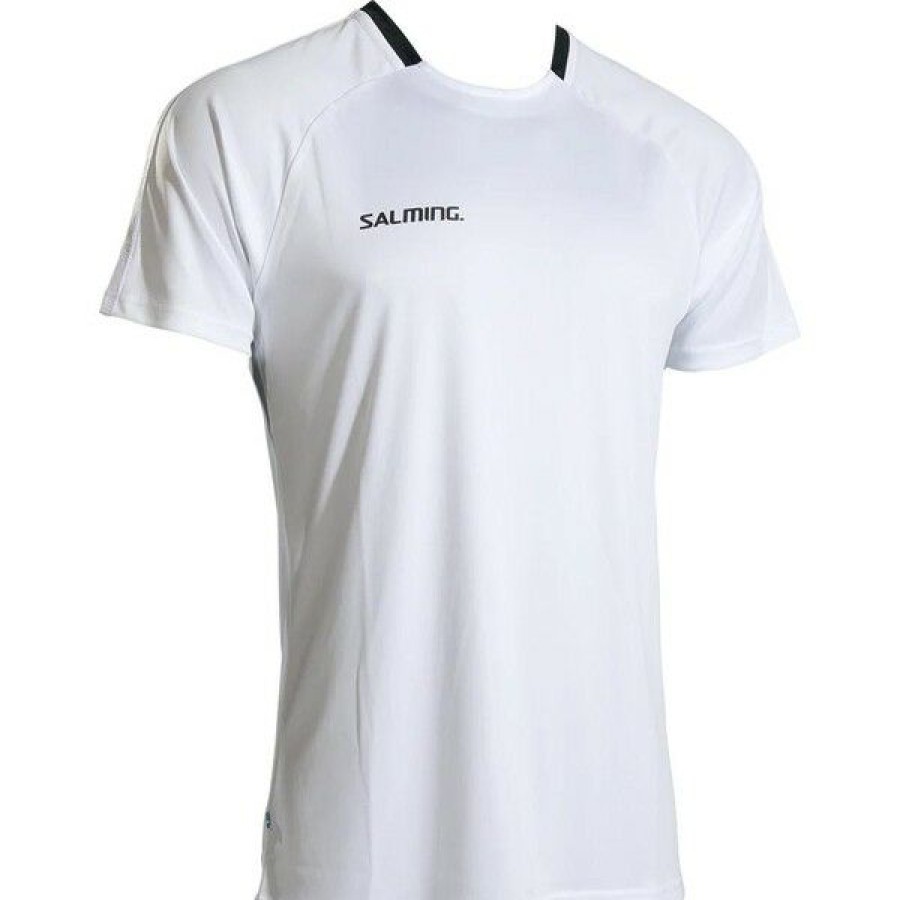 Squash Clothing * | Outlet Salming Men'S Core 22 Match T-Shirt White